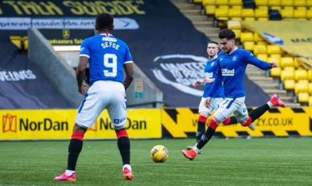 Ianis Hagi sut si gol pentru Rangers