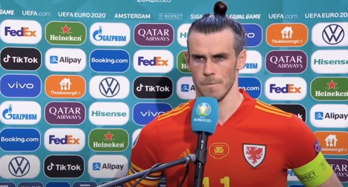 Gareth Bale a făcut cale întoarsă de la interviu când a fost întrebat daca va mai juca pentru Țara Galilor