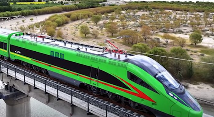 Tren de mare viteza China Tibet