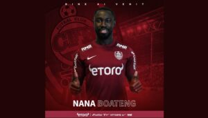 Nana Boateng la CFR Cluj