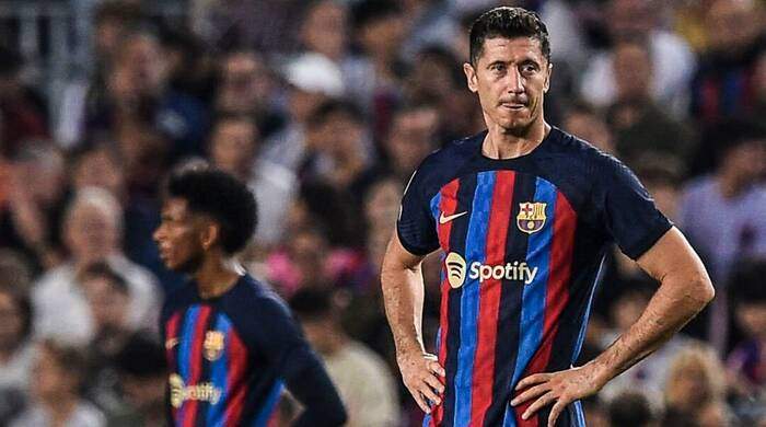 Dezamagire FC Barcelona Lewandowski