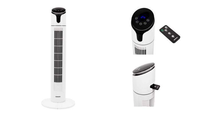 Reducere: Ventilator turn Daewoo DDV200, 60 W, 3 viteze cu pret de promotie. Cea mai buna oferta cu pret redus