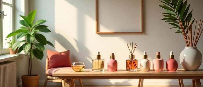 parfum arome de camera cu bete de bambus