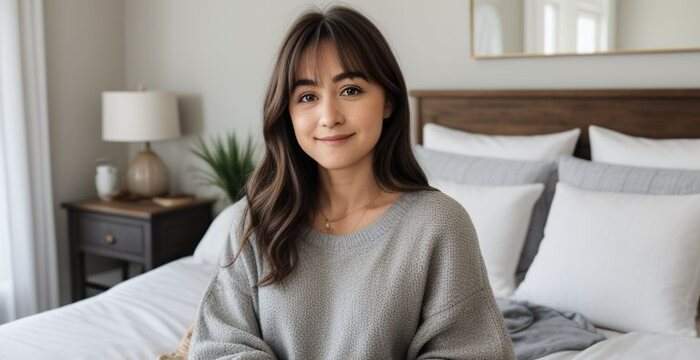 persoana zambitoare camera dimineata