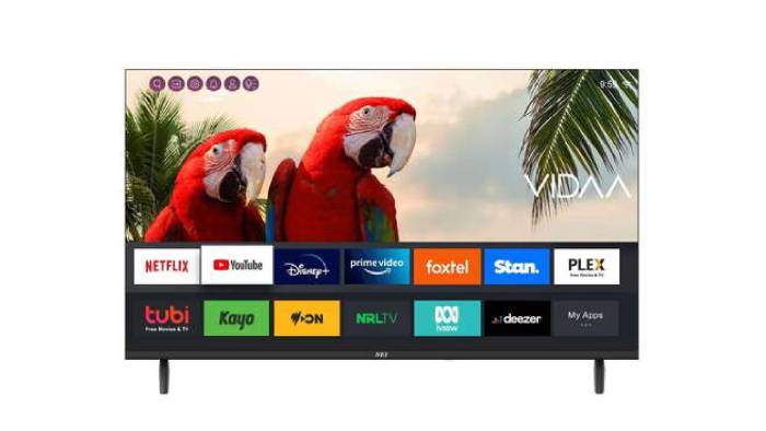 Televizor Nei LED 50NE6901 127Cm Smart 4K Ultra HD Clasa E Negru fundal alb