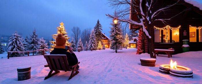 Zile de iarnă și liber în concediu pentru sărbători