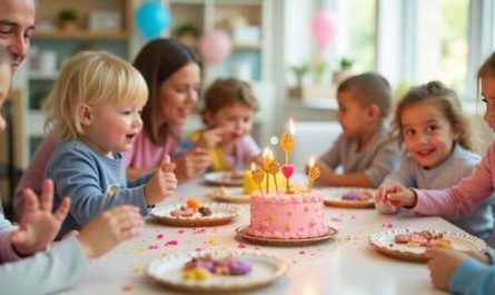 petrecere copii parinti bucurie veselie