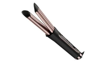 Ondulator Babyliss C112E 3 Trepte 200 grade Pink Black