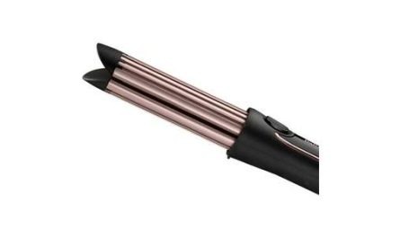 Ondulator Babyliss C112E 3 Trepte 200 grade Pink Black