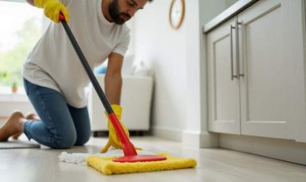 curatenie generala sters praf dat cu mop