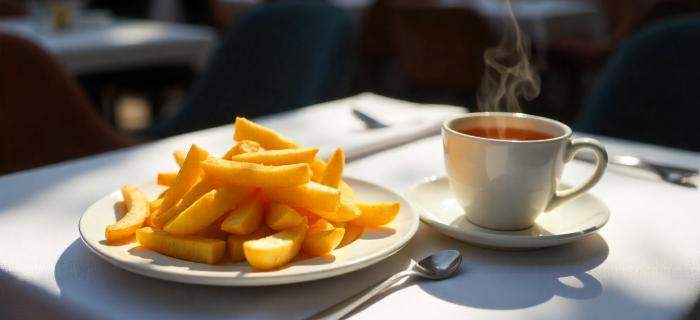 O Noapte cu Cartofi Prajiti, Carbohidrați și un Ceai Calmant Dulce